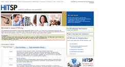 Desktop Screenshot of hitsp.org